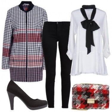 Outfit Passione pied de poule