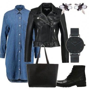 Outfit Chiodo ed anfibi