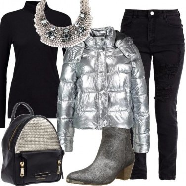 Outfit Argento vivo