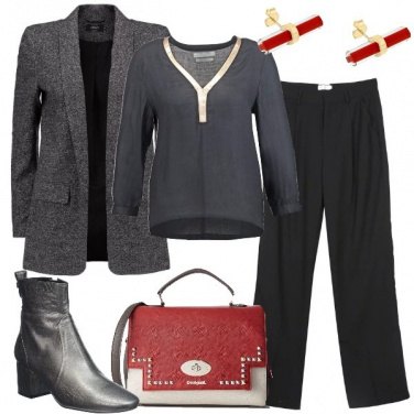 Outfit Solo un tocco di colore