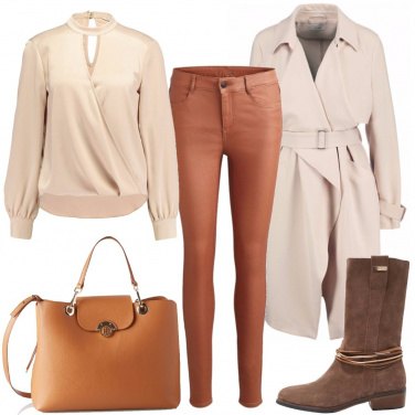 Outfit Declinazioni di marrone