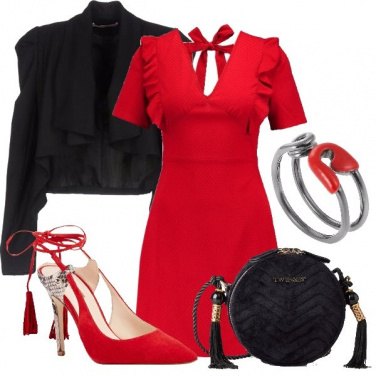 Outfit Sexy in rosso