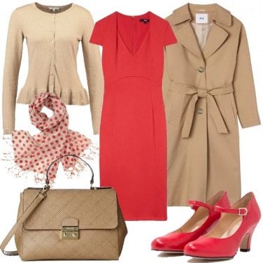 Outfit Di giorno in rosso