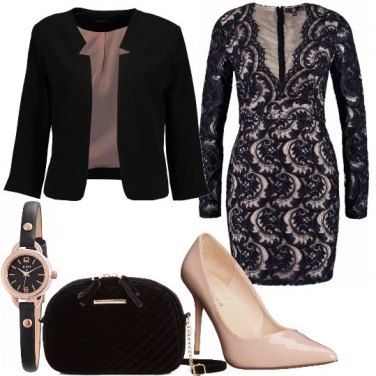 Outfit Mini abito scollato