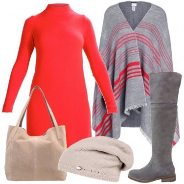 Outfit Infagottata ma femminile
