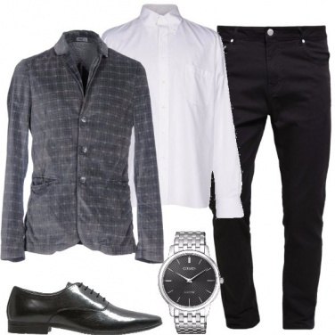 Outfit La giacca di velluto
