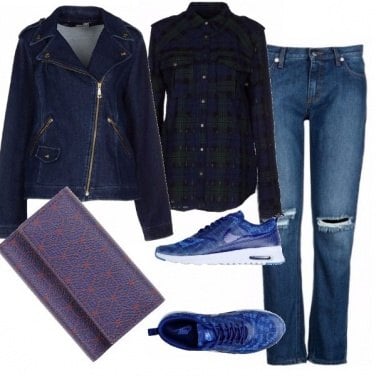 Outfit Grunge contemporaneo