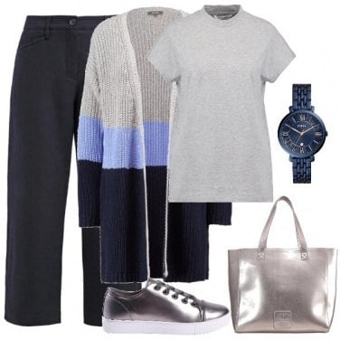 Outfit Cardigan lungo