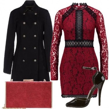 Outfit Il tubino in pizzo