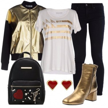 Outfit Effetto satinato