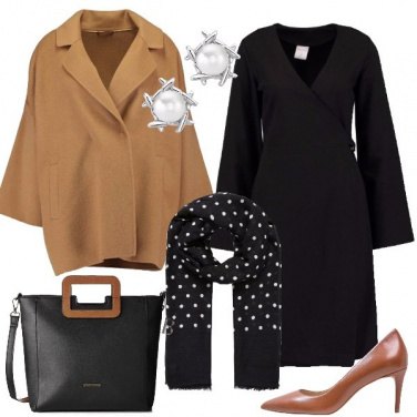 Outfit Il cappotto cammello