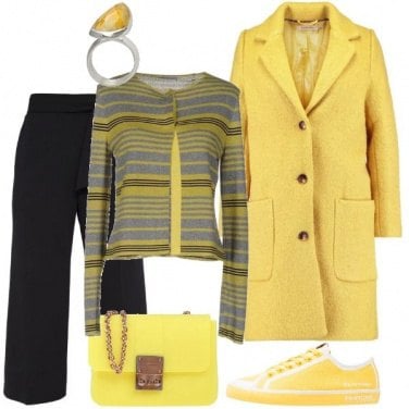 Outfit Mix di colori acidi