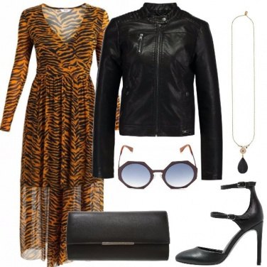 Outfit Abito animalier