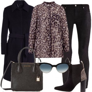 Outfit La camicia maculata