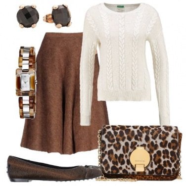 Outfit Un tocco animalier