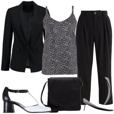 Outfit Il top maculato