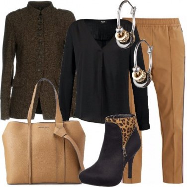 Outfit Tronchetto animalier e via