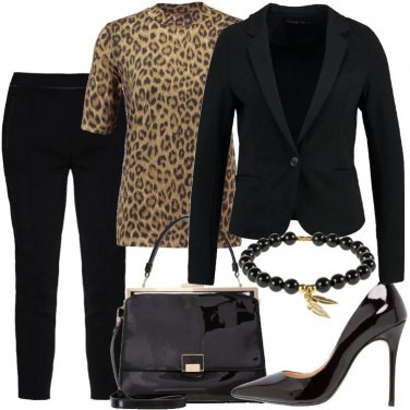 Outfit Vernice sul lavoro