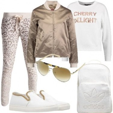 Outfit Bomber e animalier