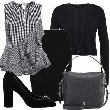 Outfit Una blusa fantasia