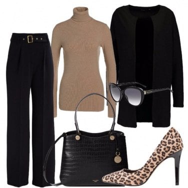 Outfit Le décolleté animalier