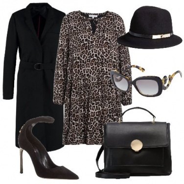 Outfit Animalier sull\'abito