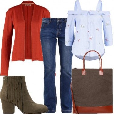Outfit Jeans a lavoro