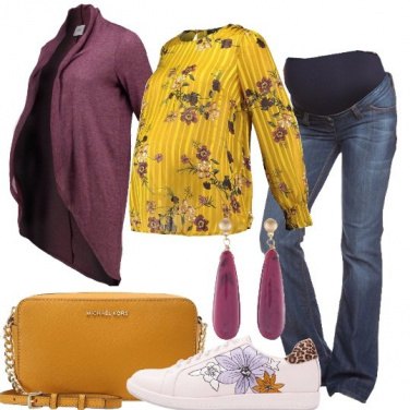 Outfit Passeggiata con amiche in dolce attesa