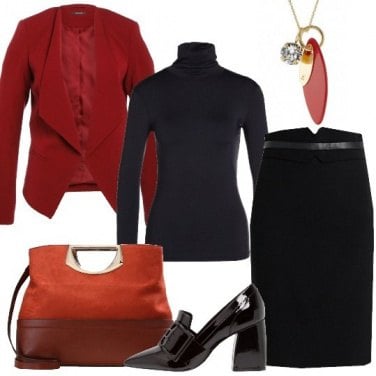 Outfit Il nero in ufficio