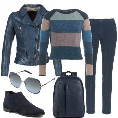 Outfit Blu per tutti i giorni