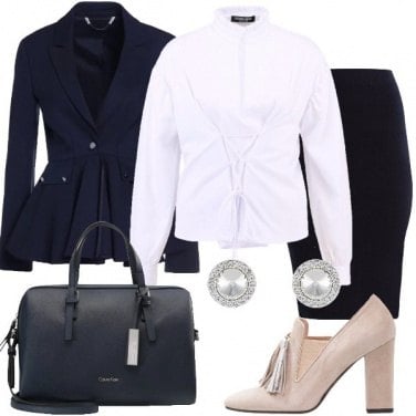 Outfit La gonna a tubino