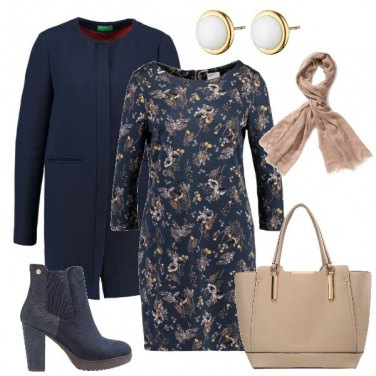 Outfit Il cappotto blu