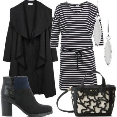 Outfit Cappotto e tronchetto
