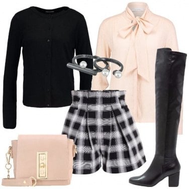 Outfit Gli shorts scozzesi