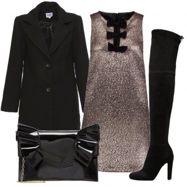 Outfit Fiocco nero