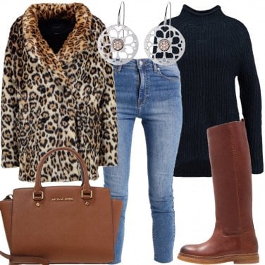 Outfit A spasso animalier