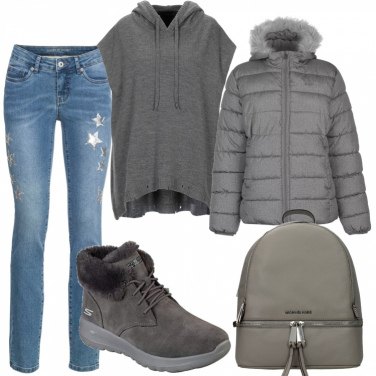 Tom Tailor Donna Funzione Giacca imbottitura Cappuccio Nuovo