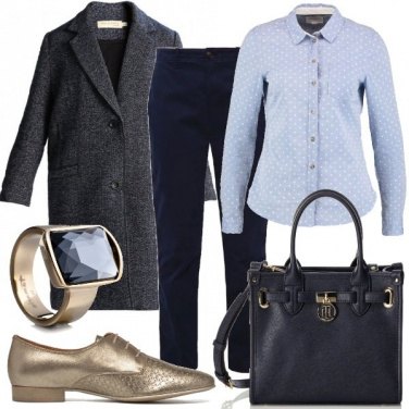 Outfit Un tocco di oro