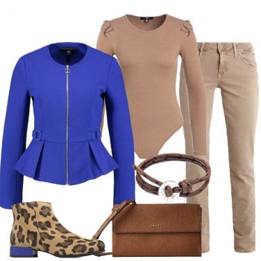 Outfit Il tronchetto leopardato