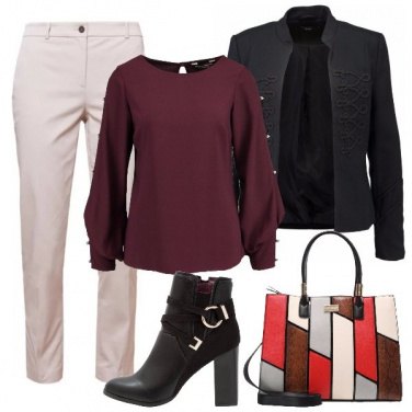 Outfit Stivaletto in ufficio