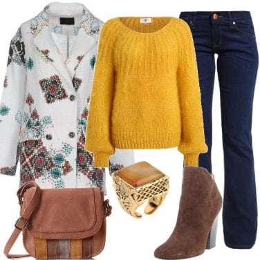 Outfit Una giacca fantasiosa