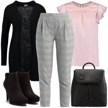 Outfit I pantaloni in principe di Galles