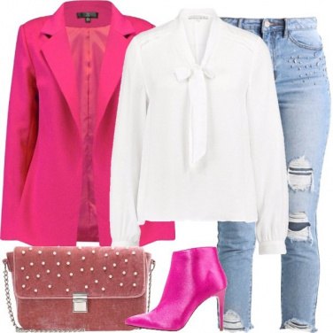 Outfit Perle e strass