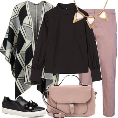 Outfit Il pantalone rosa