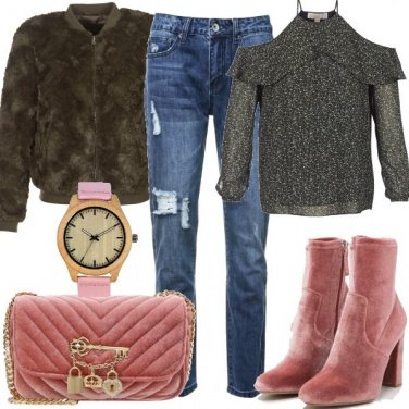 Outfit Stivaletti di tendenza