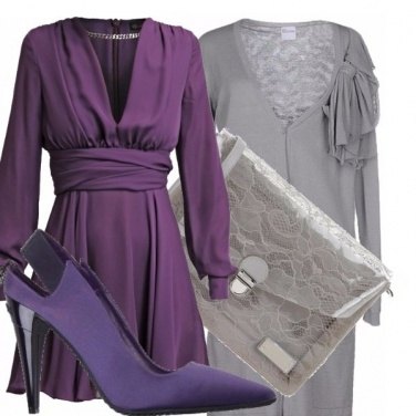 Outfit Cerimonia in viola!