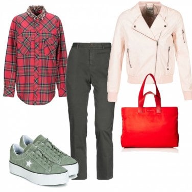 outfit felpa converse