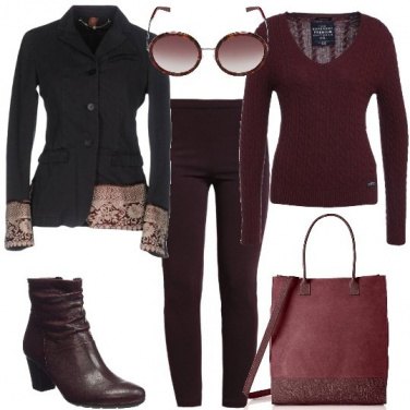 Outfit La giacca con profili damascati