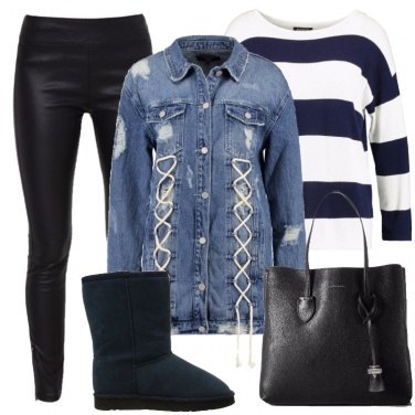 Outfit La giacca di jeans