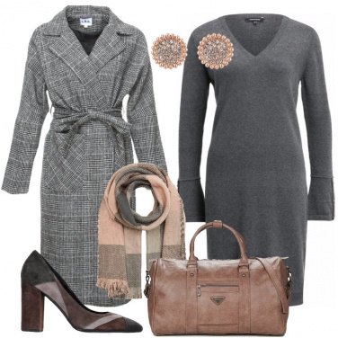 Outfit Il cappotto in Principe di Galles